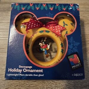 Vintage Disney Goofy Holiday Ornament